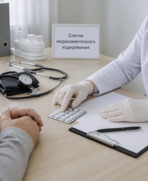 Снятие медикаментозного кодирования в Пугачёве от 5080 р. | Медзона
